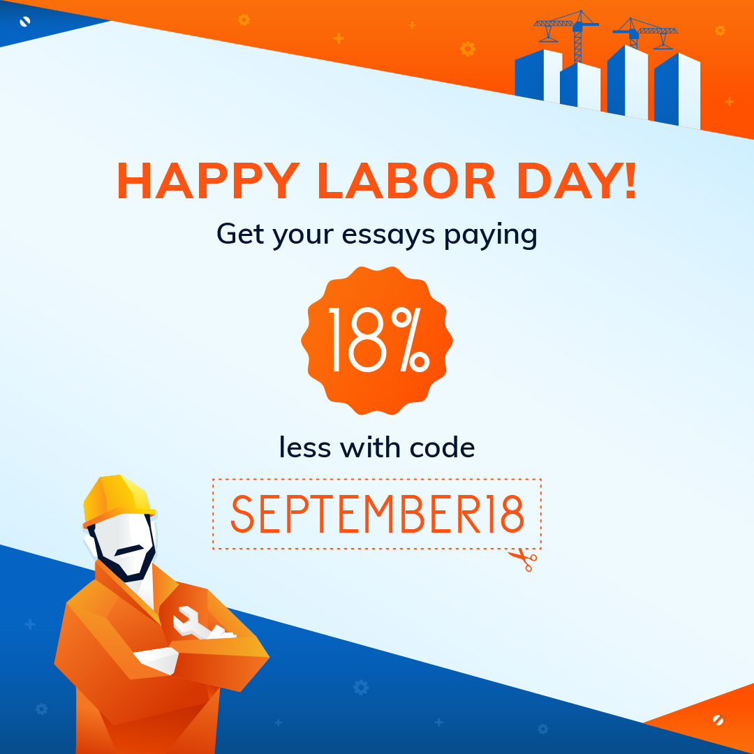 GoGetEssays's tweet photo. We wish you a Happy Labor Day!
Enjoy our services with an 18% discount with code SEPTEMBER18 which is available until 11.09.
https://t.co/oTFpK0oxfX
#sale #writingserviceoffer #academicwriting https://t.co/jKGMoymOz3