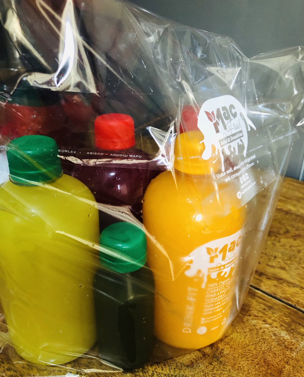 macfreshjuiceng's tweet photo. Hello #MFJGeng #TGIF

Send in your order for the weekend by 
Sending a Dm or call us on 0818 360 0020 to order. Delivery is also available🚚
#fruitjuiceinlagos #COVID19 #FridayMotivation https://t.co/ViW1RiLwAp