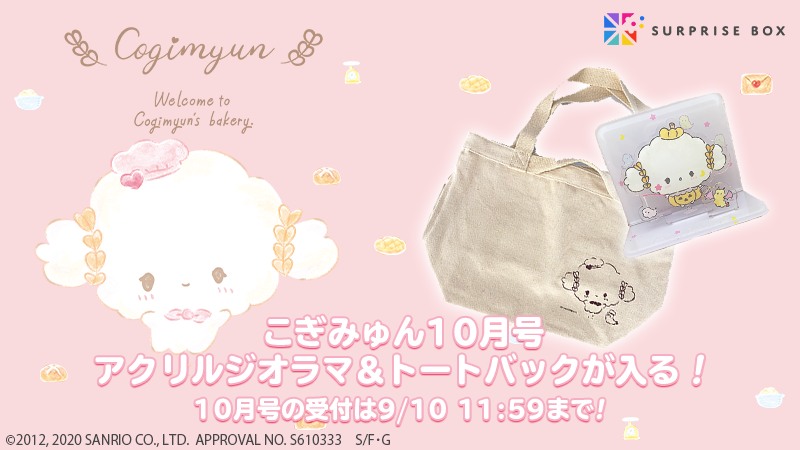 限定品】こぎみゅん サプライズボックス 12月号 5点セット こぎみ