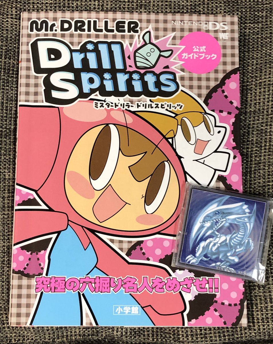 ペン 青眼 エヴァにハマった ミスタードリラー ミスタードリラードリルスピリッツ 帰ってたら ドリルスピリッツの攻略 本届いてた みんな可愛いすぎる シールはdsに貼ろうかな