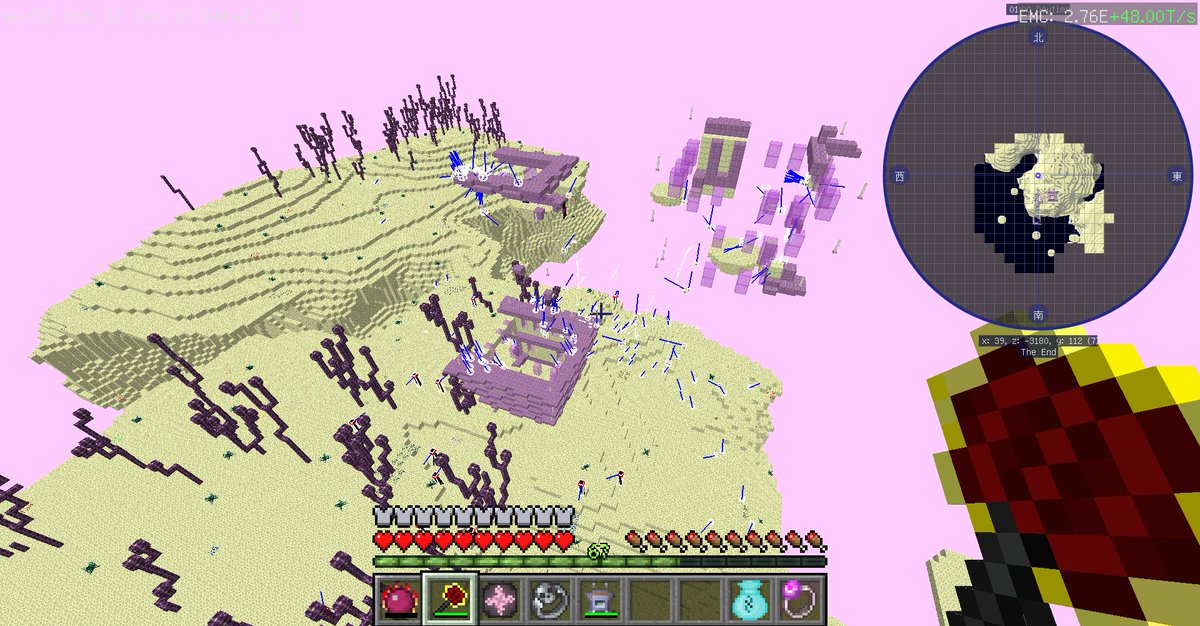 ST256_'s tweet photo. はちゃめちゃにしてやったぜ。
#マインクラフト #Minecraft #GTCE https://t.co/se7uKZ0Jq9