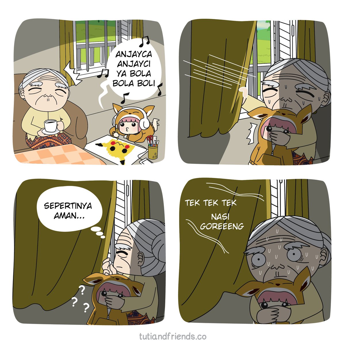 TutiAndFriends's tweet photo. Padahal masih siang udah lewat aja si mamamg ' 3 ' ) https://t.co/6SFWx1bLLD