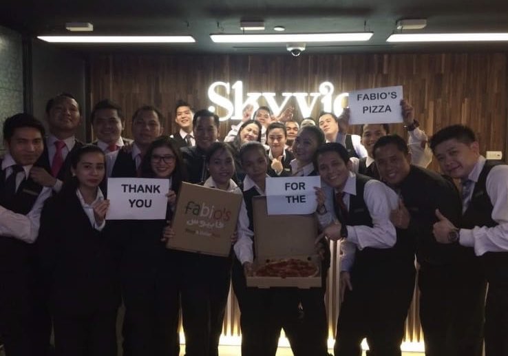 PizzaDoha's tweet photo. For the best club, the best pizza😏 @skyviewdoha #memories https://t.co/iUsnKb86Z7