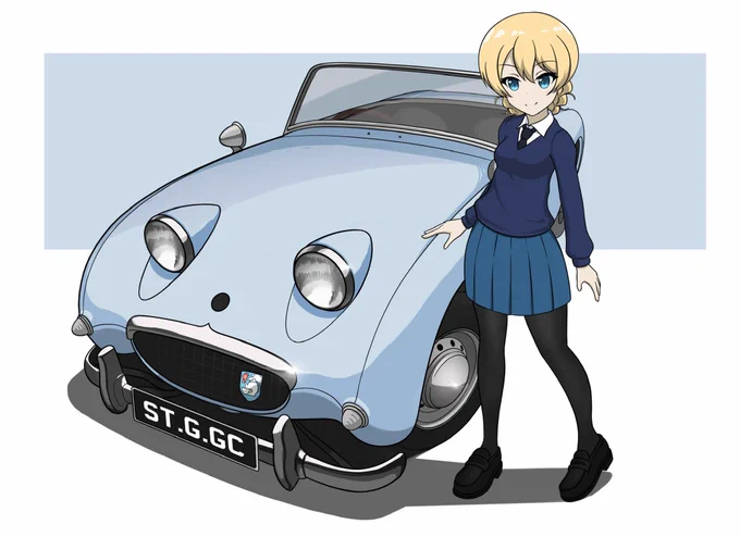 ダー様と英国車の相性は抜群よ

 #これを見た人はベストツーショットを貼ろう 