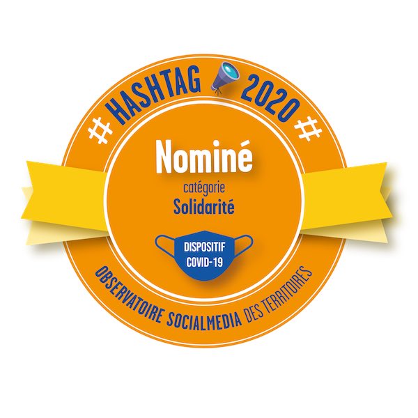 🏆Catégorie "solidarité" (2/2) :
💜<a href="/nievrefr/">Département de la Nièvre</a> Groupe FB + plateforme "Solutions solidaires"
💜<a href="/departement59/">Département du Nord</a> Groupe FB solidarité
💜<a href="/Occitanie/">Région Occitanie</a> Plateforme solidarité alimentation
💜<a href="/SchilickVille/">Schiltigheim Ville</a> Groupe FB #RestosChezVous + carte participative
💜<a href="/OTTROUVILLE/">TrouvilleTourisme</a> Plateforme solidaire