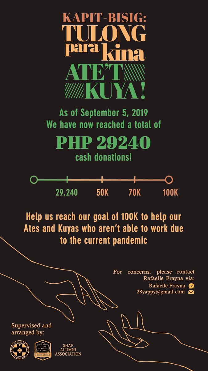 ShapSC's tweet photo. (2/2)
This is just a small gesture for us to repay all of the things that they have done for us to make our stay at SHAP a safe and welcoming environment.
We are going to send the 1st batch of donations tomorrow to our canteen staff through Palawan Express. https://t.co/1ClHZL6fdC