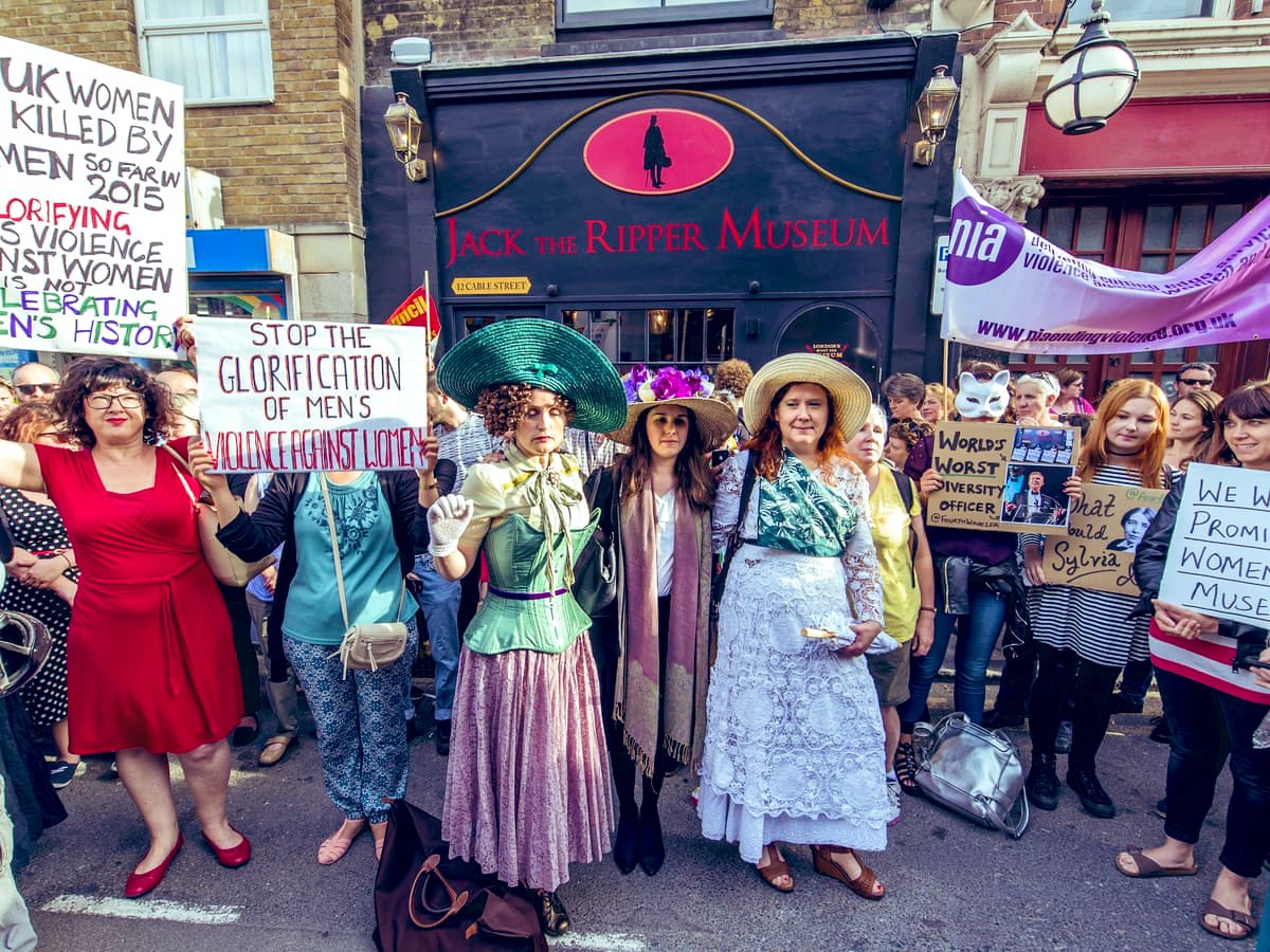 BREAKING: I’ve just heard the ‘Ripper Museum’ on Cable Street, East London, established under the false premise it would be a women’s history museum, has gone bust.GOOD.This was a celebration of misogyny & murder.I’m proud to have been part of the campaign against it.