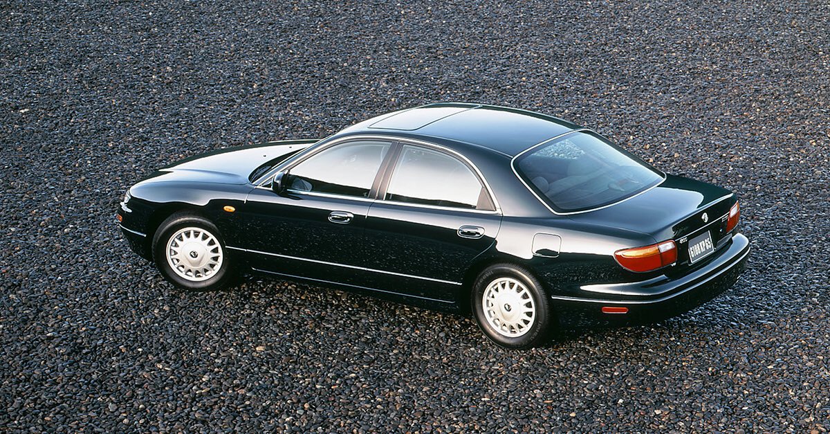 MazdaTurkey's tweet photo. 1993 yıllında piyasaya sürülen miller çevrimli ilk otomobil #Mazda #Xedos9 ile tanışmış mıydınız? #DriveTogether https://t.co/tCPHmssman