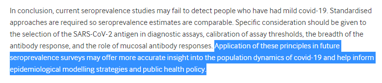 Thing is, the editorial is, well, pretty speculative. They are certainly not making any hard claims here, just raising the potential possibility that serology tests are missing mild/asymptomatic cases of COVID-19