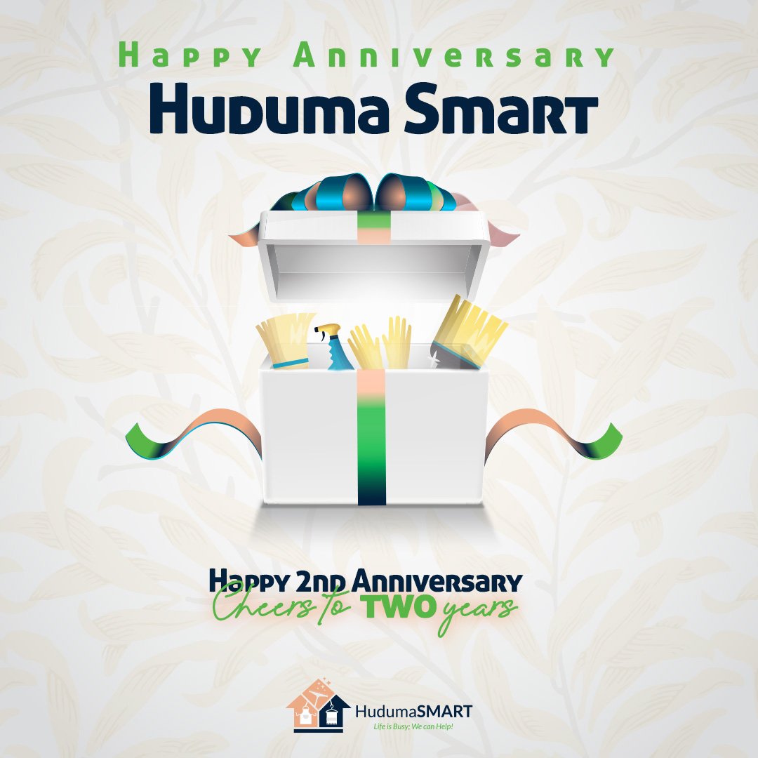 HudumaSmart's tweet photo. We want to share our genuine appreciation for all of our #DadaSmart We wouldn't be where we are today without you! And We are thankful for all of our clients! 
Thank you for being a part of our journey! #happy2ndanniversary #HudumaSmart https://t.co/zuqaoAfVOX