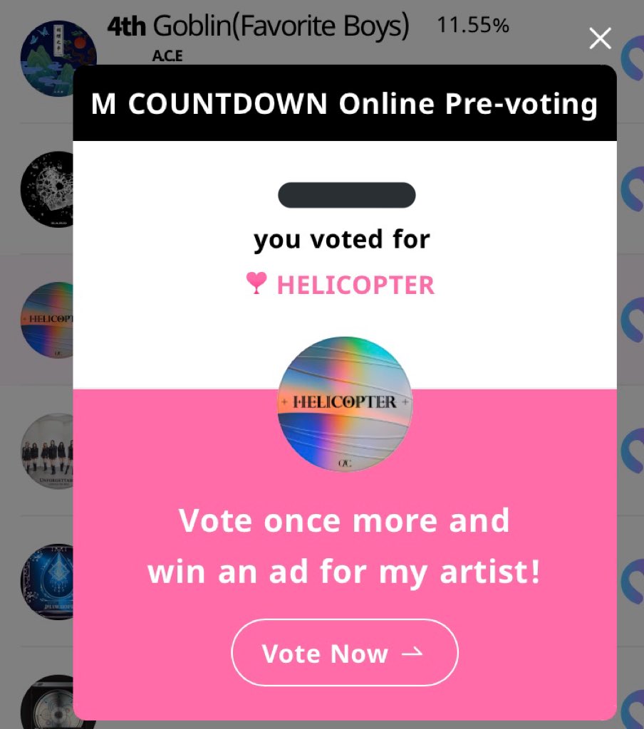 _for_CLC_'s tweet photo. รายการ M countdown 
เปิด GLOBAL PRE-VOTING แล้วนะครับ
โหวตผ่านแอพ Whosfan 
วิธีโหวตตามรูปภาพเลยครับ

#CLC #씨엘씨 @CUBECLC 
#CLC_HELICOPTER https://t.co/etwzY7FjF2