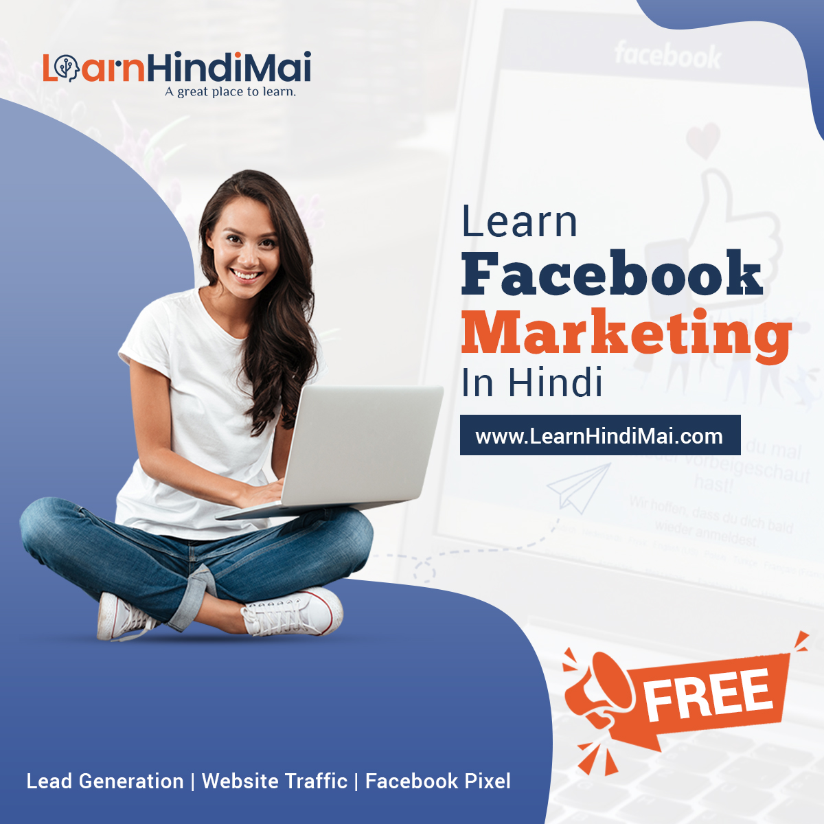 learnhindimai's tweet photo. Learn Facebook Marketing In Hindi From LearnHindiMai
Click Here For Learning👉:- https://t.co/hs6gw5TaWm

●Facebook Marketing
●Lead Generation
●Facebook Pixel
●Website Traffic

#Learnhindimai #facebookmarketing #blogger #blogging #seo #digitalmarketing #onlinemarketing https://t.co/xLeDjzo3uZ