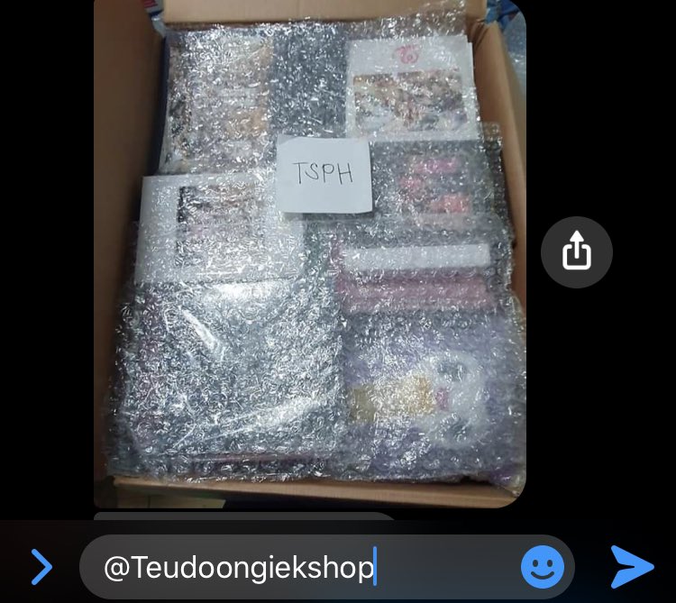 Teudoongiekshop's tweet photo. 🍭UPDATE🍭
Naship na po yung first solo box ng shop 🤗. Yung masterlist is under maintenance pa sya i’ll tweet it once its done and pede nyo na macheck yung status ng orders nyo. Thank you for trusting teudoongie shoppe ♥️
#TSPHUPDATES #TSPHPROOFS https://t.co/c1AyMZbutc