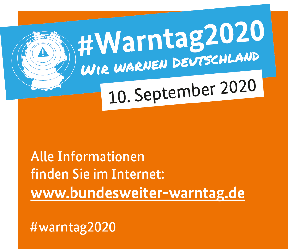 HROrathaus's tweet photo. Erster bundesweiter „Warntag“ am 10. September
https://t.co/ktnGw55x0v https://t.co/HY5zetUZtI