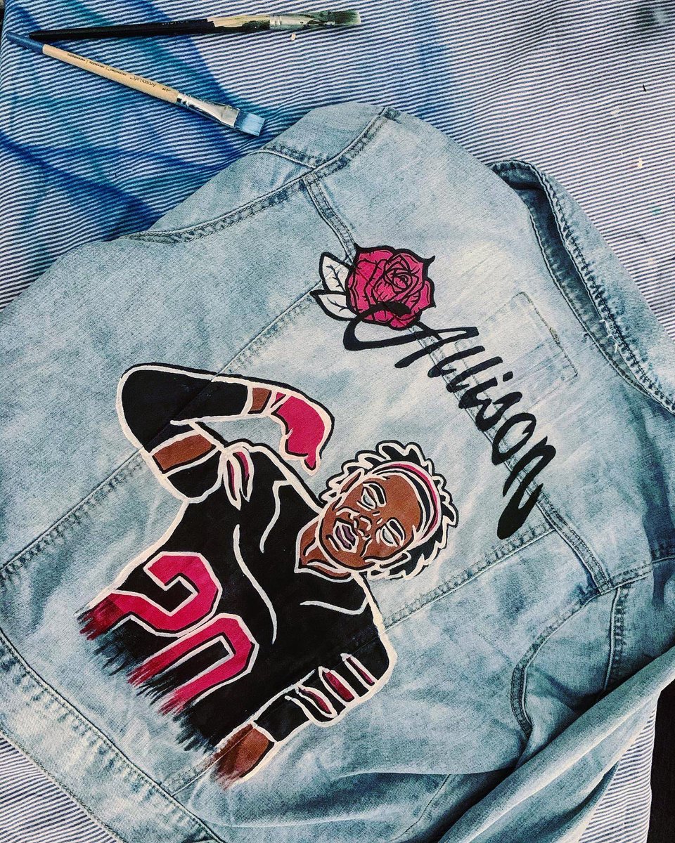 JadaHenderson77's tweet image. Jean Jacket for @kenzicaswell 🌹 #flyhightre