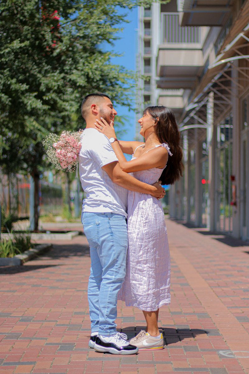 rosalesemily_'s tweet image. Posted these everywhere &amp;amp; I’m not sorry hehe. Thank you so much @dennperezz for capturing these! 💕

#2Deep with my fiancé. 🥰