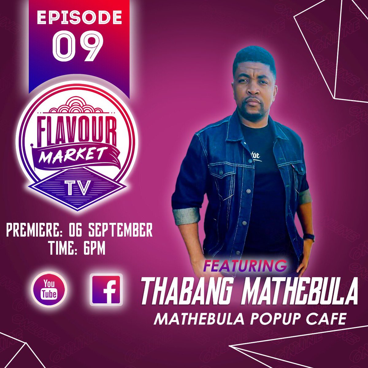 Mathebulaspopup's tweet photo. Get up close with Pop up future plans on Flavour Market tv 📺 this coming Sunday @flavourmarketsa https://t.co/3EtOAEfw52