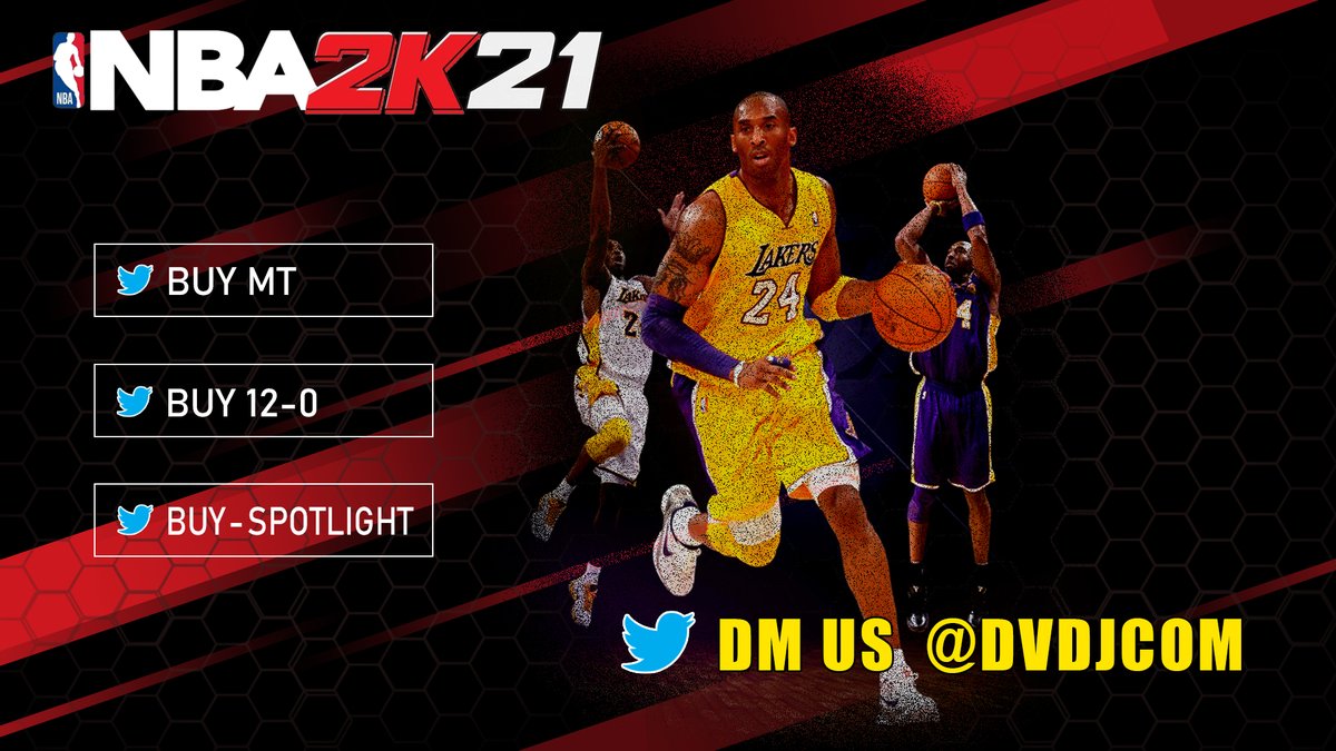 DVDJCOM's tweet photo. We provide NBA2K 21 MT 12-0 and Spotlight, if you need, please DM us on Twitter @DVDJCOM 7X24 online service for you. https://t.co/dJ6ZyBjAry