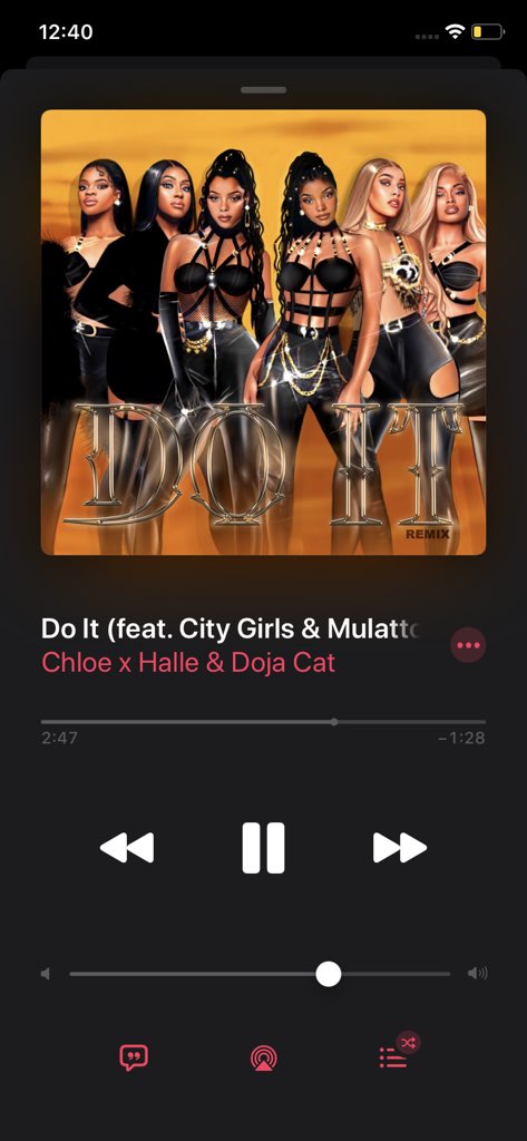 dollypatron69's tweet photo. anyway go stream @chloexhalle @mulatto @citygirls @DojaCat https://t.co/BBx80EH4eA