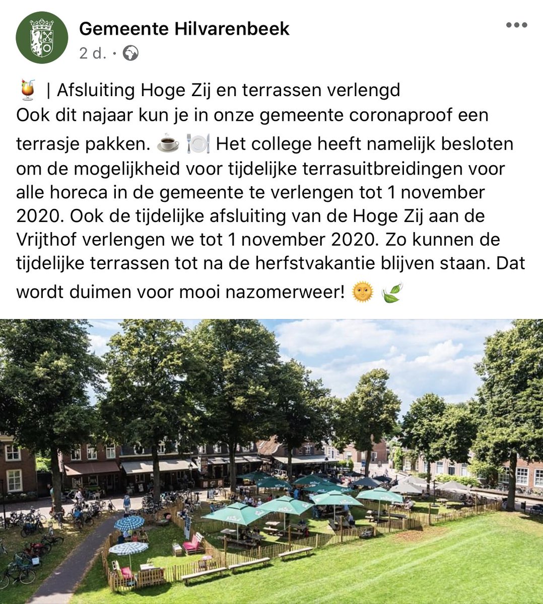 Vrijthof16's tweet photo. Uit nood geboren maar wat een succes! https://t.co/xMmFqVt5sR