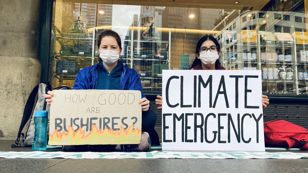 #FridaysForFuture climate strike on Gadigal land in Sydney, Australia. Week 52. 1 year. And on we go...