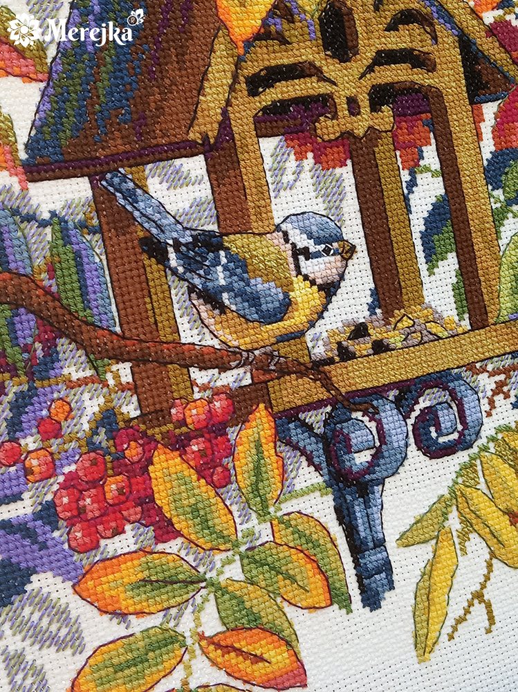 merejka's tweet photo. Fall is a proof that the change is beautiful. Make a wish, take a chance, make a change. The best time for new beginning is now! #kreuzstich #broderie #crossstitch #pointdecroix #pontocruz #lovemark #merejka #crossstitchaddict #xstitch #crossstitching #autumncrafts #haft https://t.co/edjNPVEV2Q