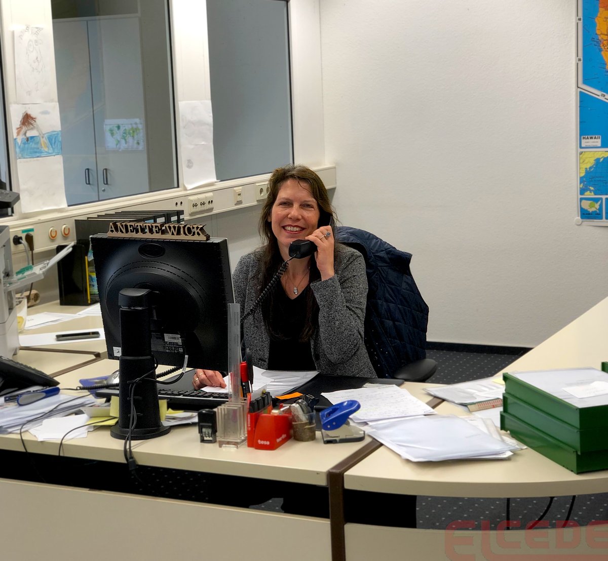 ElcedeG's tweet photo. Woman power at ELCEDE to take care and connect you to the right technician in case of any technical problems or questions. Reach out to our #servicehotline at +49 7021 800 222 or service@elcede.de. Our service team will support you and maintain the service you need. 
#elcede https://t.co/2LkPq5Zj3O