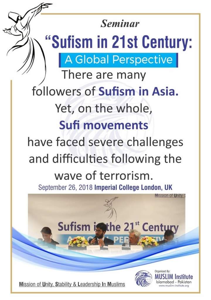 MUSLIMInstitut's tweet photo. "There are many followers of Sufism in Asia yet, on the whole, Sufi movements have faced severe challenges and difficulties following the wave of terrorism."
Newsletter Link:
https://t.co/YLSkL8mhRH
#TrueNarrative #Islam #Peaceful #Sufism #21stCentury #MUSLIMInstitute https://t.co/2iKpkgihnx
