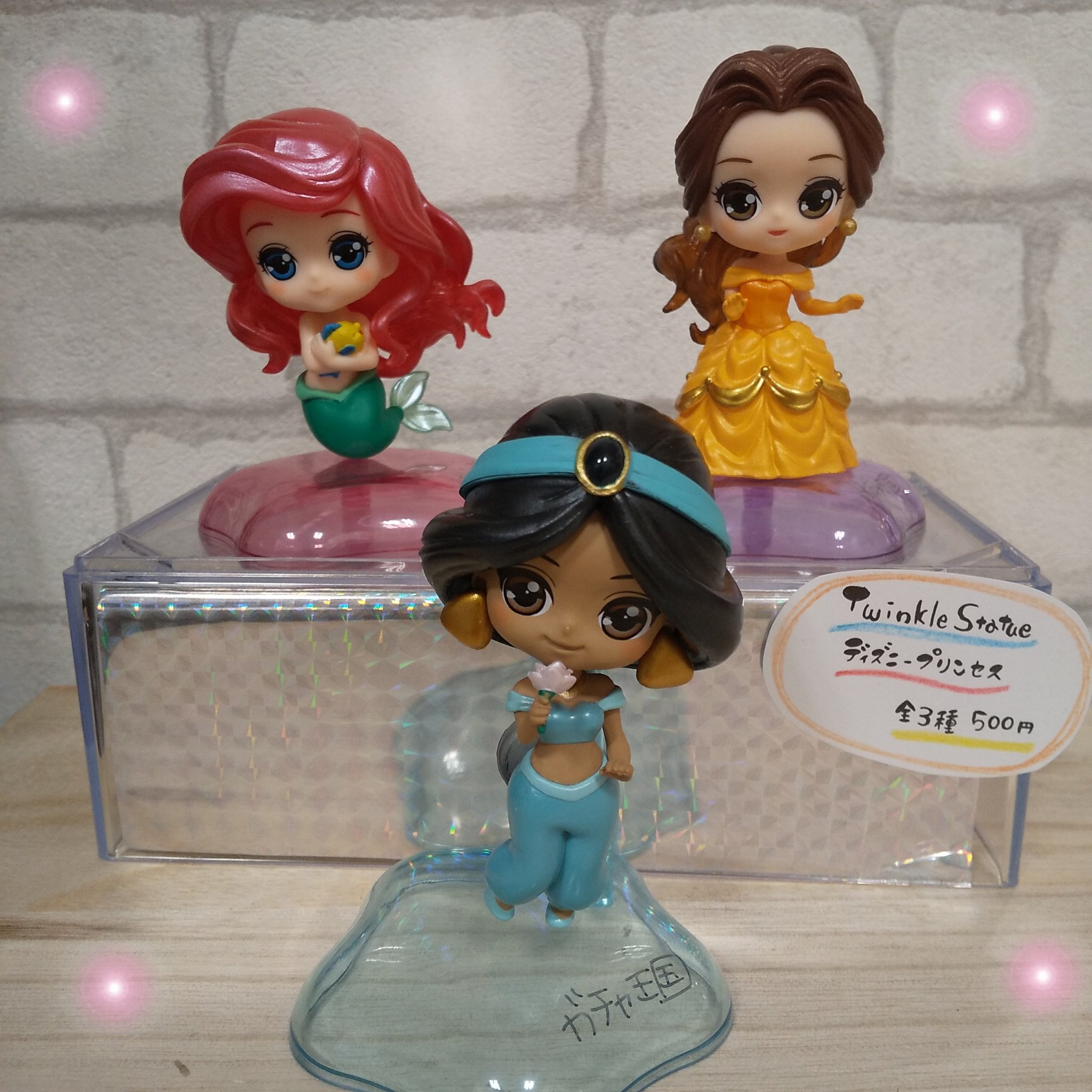 ガチャ王国アルパーク店 Twinkle Statue ディズニープリンセス ガチャ ガチャガチャ ガチャ王国 アルパーク 広島 Hiroshima ディズニープリンセス バンダイ アリエル ベル ジャスミン T Co Ejenzis7pa Twitter