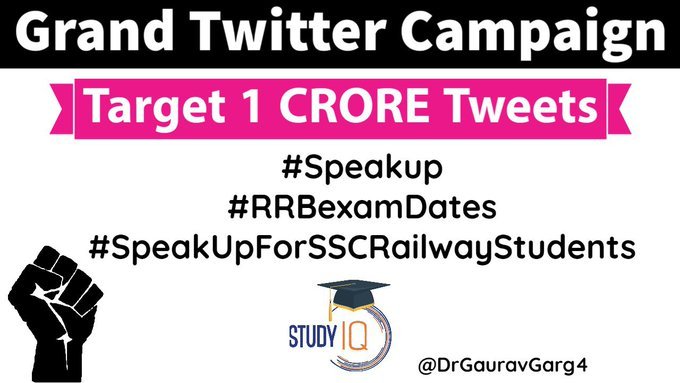 rathodjagdish_'s tweet photo. All our Countrymen are requested to Fight these Anti-Country forces by joining this Campaign. You have this Chance, don't let it to. #SpeakUpForSSCRailwaysStudents #SpeakUpForSSCRailwayStudents 
#StopPrivatisation
@ravishndtv
 
@IndiaAheadNews https://t.co/ZZGQfqtGtM