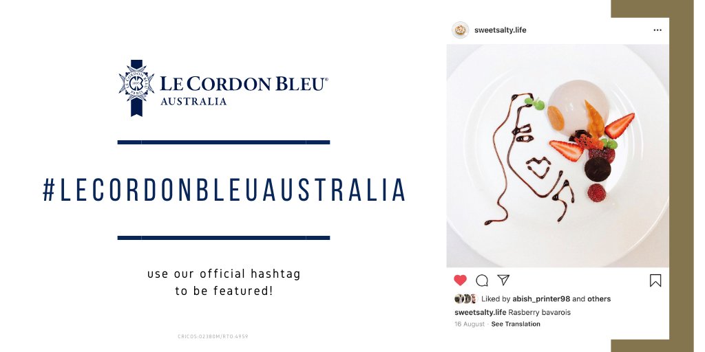 It’s called “culinary arts” for a reason! Beautiful work by Sydney Patisserie student @ sweetsalty.life pictured is her rendition of Raspberry Bavarois. 

Students use our official hashtag #lecordonbleuaustralia to be featured on our socials!