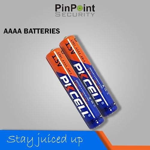 pin_pointsecure's tweet photo. Allow us to juice you up with AAAA batteries for stylus pen and other various devices.

Visit our shop today.
Call: 011 826 3560
Email: sales@pinpointsecurity.co.za
Click: https://t.co/I6iQdACEhn
#BeyDay #Security https://t.co/QpB7deun4Q