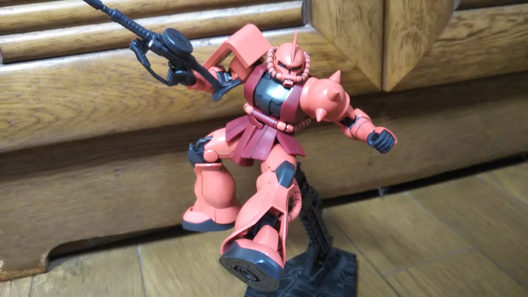 龍が友ノグ ガンプラ シャアザク 完成しました ガンダム ガンプラ ガンプラ40周年 T Co Leqfpirwma Twitter