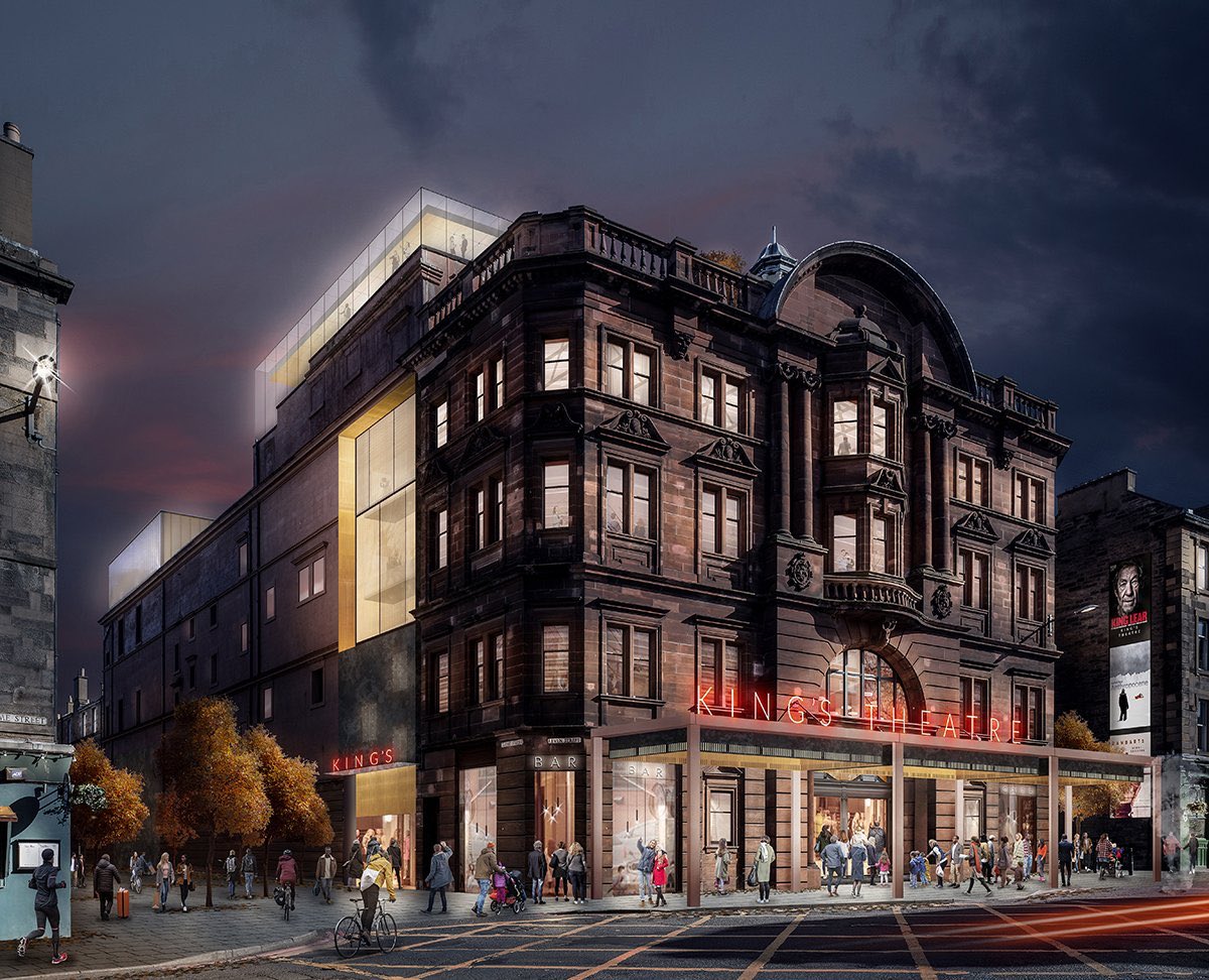 LiamRudden's tweet photo. Okay #Edinburgh, looks like it’s time to #SaveOurKings again, as the Old Lady of Leven Street is once more under threat, this time by the pandemic crisis. Edinburgh’s ‘people’s theatre’, The King’s is THE theatre in the Capital, a magical palace where stories are brought to life. https://t.co/A1LpqCpiTY