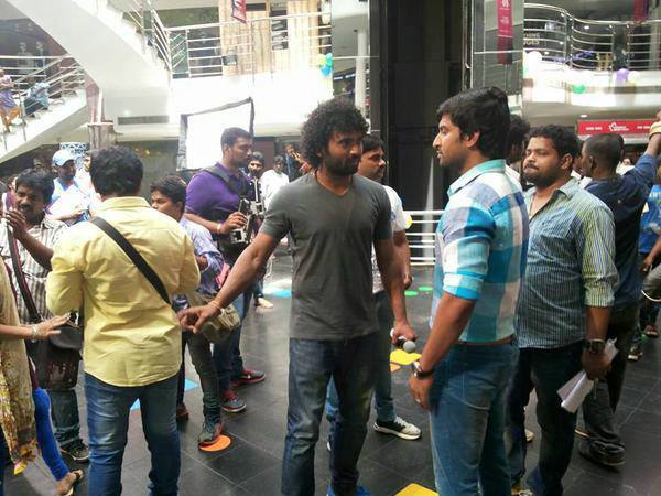 Nameiskarthik02's tweet photo. #MottaModatisari Song Making Stills ❤️
@NameisNani @Itslavanya 

#5YrsForMemorableBBM https://t.co/oySRht2pqM