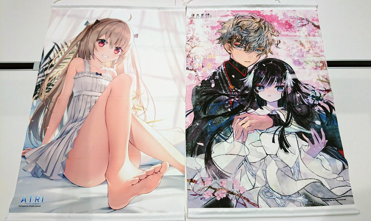 Aniplex Exe アニプレックスエグゼ 10 28発売 Atri 徒花異譚 オリジナルサウンドトラックの有償特典b2タペストリー校正が到着 二つ並べると壮観です 各店舗での有償特典予約期日は2日後の9 6 日 となっておりますので まだご予約されてい