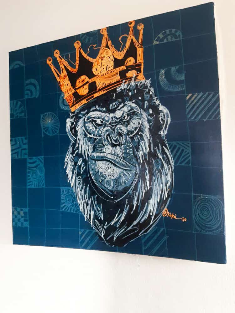 okakaarts's tweet photo. New work !!
.
.
Acrylics on canvas
.
.
Tittle :Monsters you made
.
.
#creativephotography #creativity #king #black #afrobeats #africanpattern #africanamerican #nigeriansindiaspora #artgalleries #artstudio #artcollector https://t.co/a0Djyx4vlp