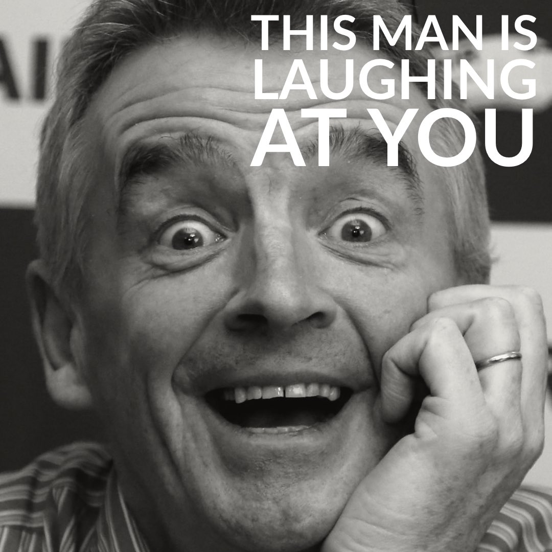 Store4Comedy's tweet photo. @Ryanair https://t.co/an1sQNo2A9