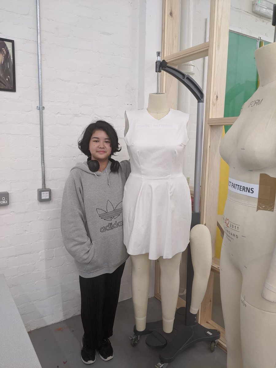 FTALondon's tweet photo. Now this is called #progress! #designer Tram has finished her level 2 #patterns #course and is now #toiling her collection. We’re supporting through the N17CreativeCallings program.
@LDN_Culture @LDN_economy @haringeycouncil @TottenhamLatest https://t.co/MMPw5XojmA