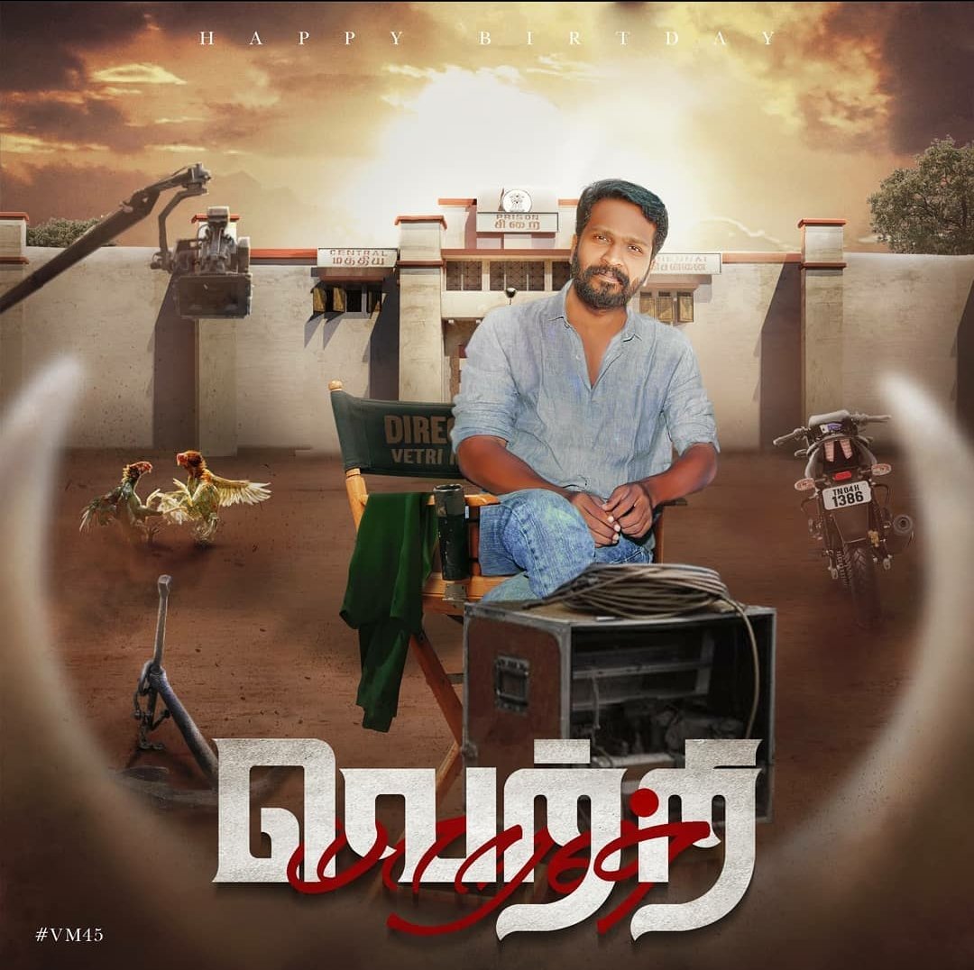 SrVel2's tweet photo. @sooriofficial @VetriMaaran #VM45 அசுரன் அகவை நாள் https://t.co/ixAQwC1nPm
