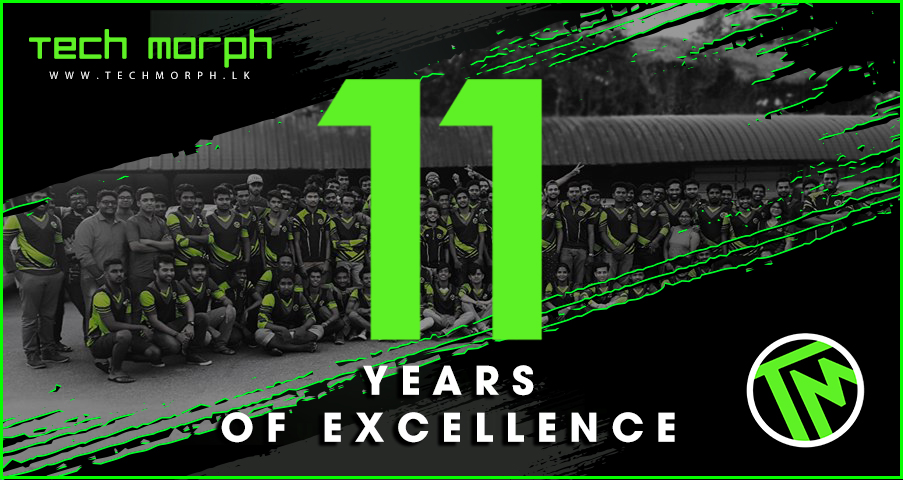 tech_morph's tweet photo. 11th Anniversary! π₯³
We started with a few, but now we are many, not only in numbers but also in talents and accomplishments. Itβs not just an anniversary, itβs an anniversary of a family that only grew strong defying the odds. π
#TechMorph #TM #11YearsOfExcellence πͺπΌ https://t.co/yw4cEPaCYs