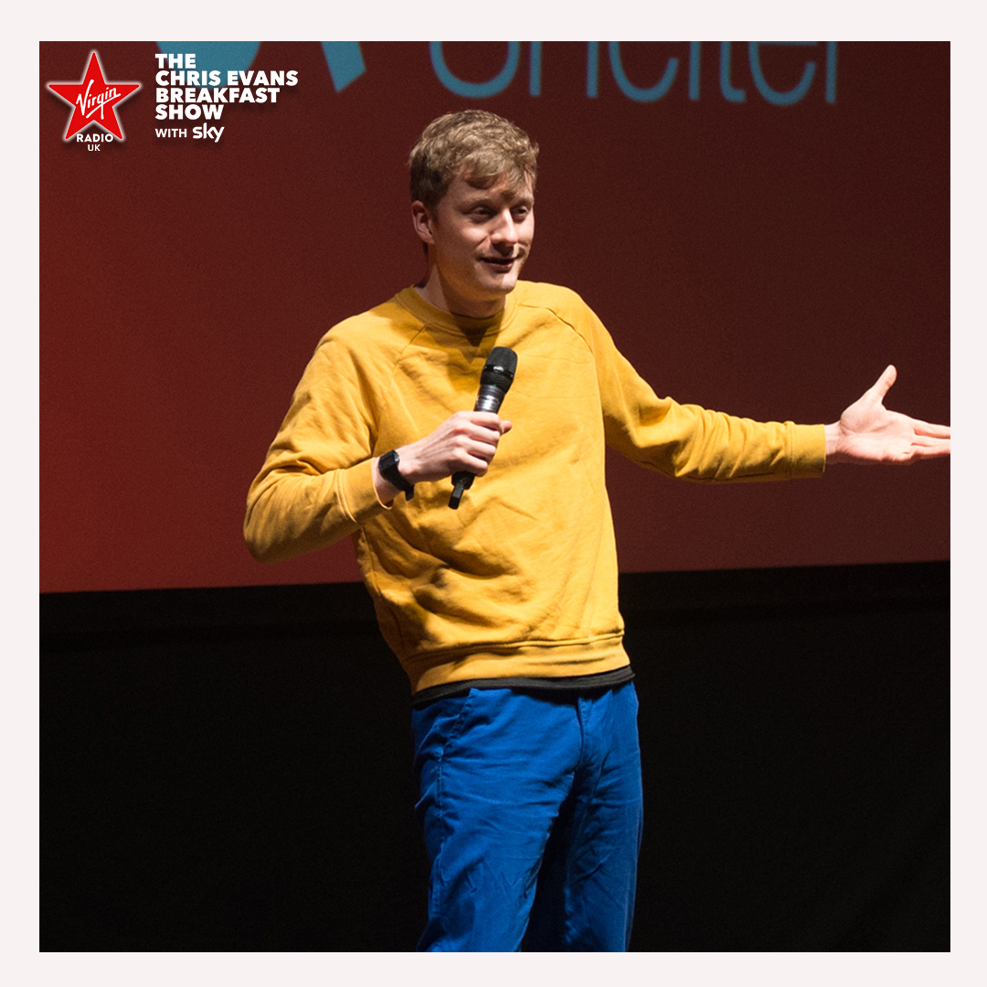 VirginRadioUK's tweet photo. Happy Friday!! 🥳

On the #ChrisEvansBreakfastShow with @skytv we have:

🎶 @sonicseagirls
📚 James Acaster
📺 @RachelShenton
🎤 @JackSavoretti 

#FridayMorning 
#FridayFeeling https://t.co/Mh0S0w6igH
