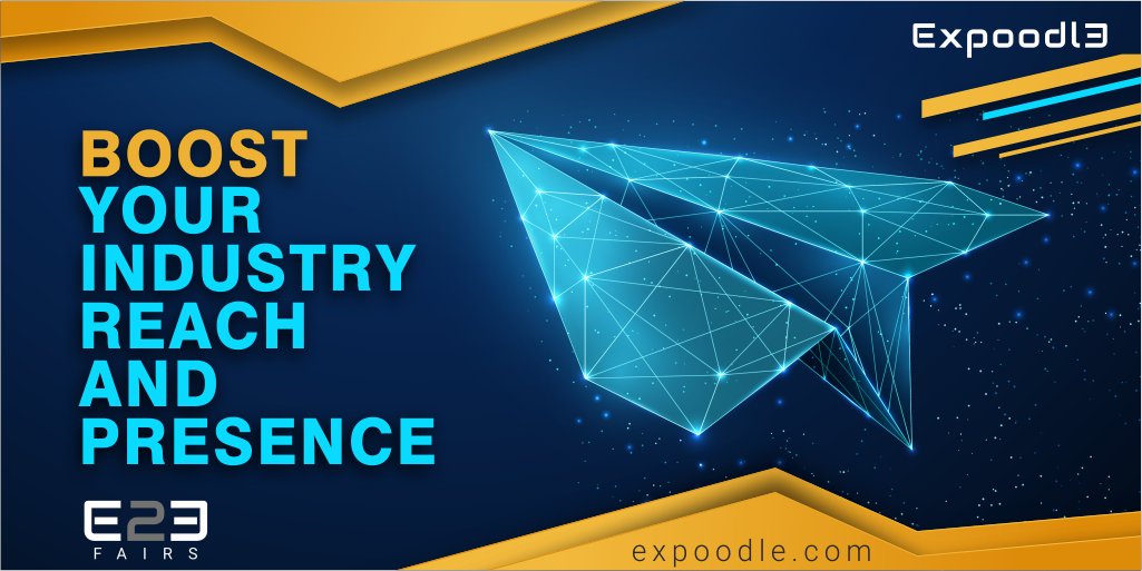 expoodle's tweet photo. Hop on board to learn how you can change a global setback into a profitable #business opportunity with #E2EFairs &amp; reap higher profits this year.

Learn more at https://t.co/p9wcP2Z1iQ

#Expoodle #VirtualReality #B2BMarketing #EmergingTech #IndustryReach #GoDigital #VirtualEvents https://t.co/U9I4Ng9yvg