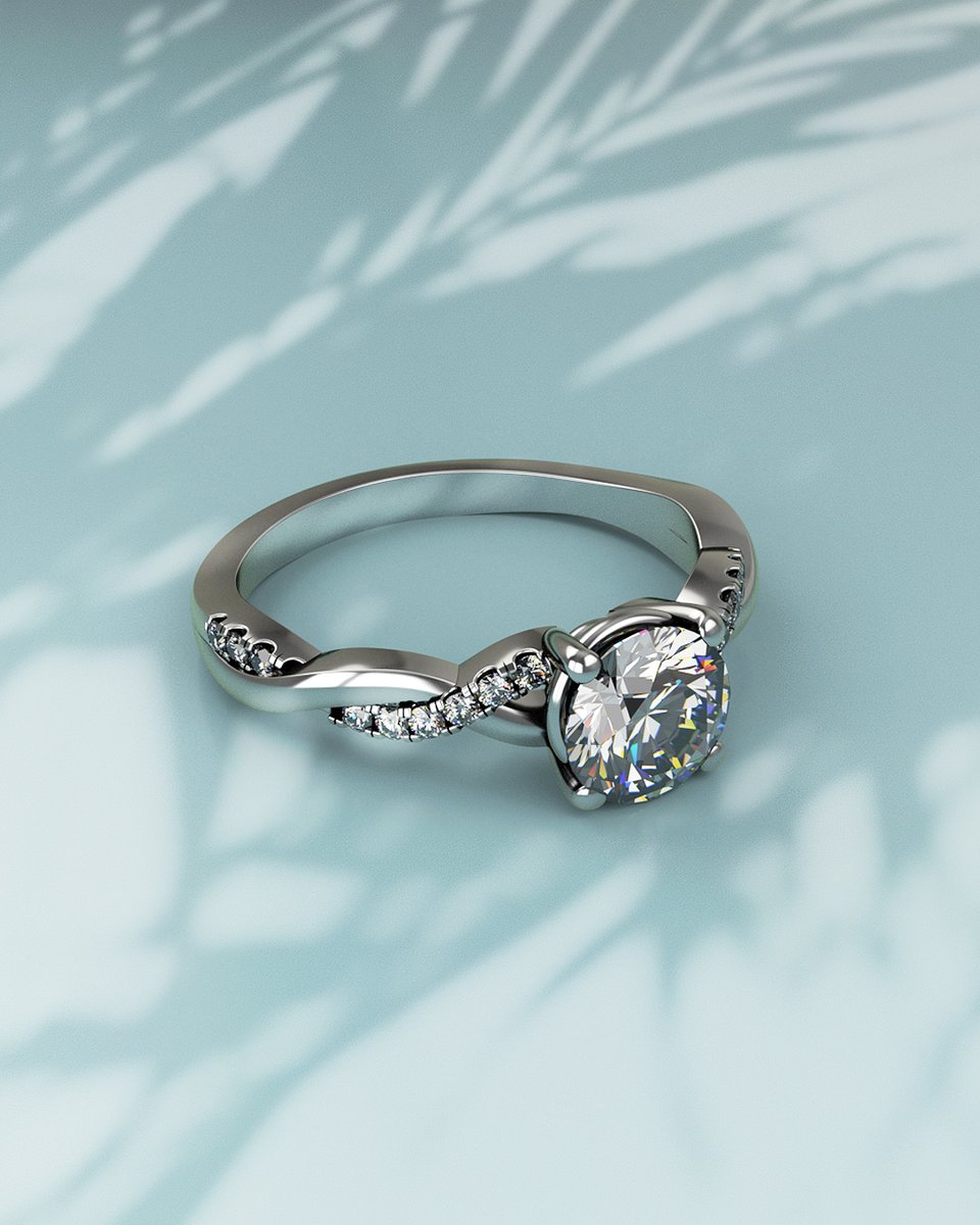 diamond_heaven's tweet photo. Say hello to the infinity twist, always one of our favourites and this one has a diamond set and plain twisted shoulder 😍Isn't it beautiful? #infinitytwist #shouldersetengagementring #roundbrilliantcut
#engagementring #diamonds #diamondjewellery #diamondrings #diamondheaven https://t.co/vL56tHVn7O