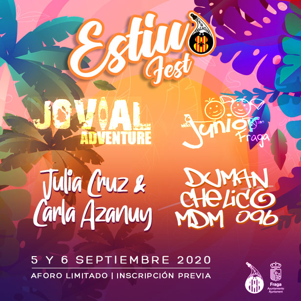 FragaAyto's tweet photo. 📅 AGENDA
Último fin de semana de #EstiuFest de @Penyafragatina , sesión de #Autocine en Jaime I, #FueraStock de @comerciofraga,... Puedes encontrar toda la agenda de actividades en nuestro portal municipal⤵️
https://t.co/5cvzx6DNTU
#agenda #actividades #cultura #CulturaSegura https://t.co/ARoi9OEfh1