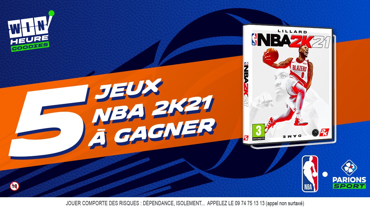 ParionsSport's tweet photo. 🏀🎮Alors que les #NBAPlayoffs battent leur plein, tu vas déjà pouvoir attaquer la prochaine saison @NBAFRANCE dans ton salon !

On te fait gagner un jeu #NBA2K21 sur la console de ton choix. 🎁

Pour jouer:
1️⃣ RT et follow
2️⃣ Répond avec #NBAxParionsSport
TAS 09/09 https://t.co/gUa6LvWDl1