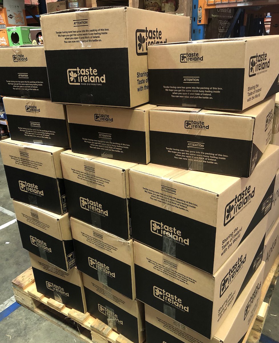 Some very lucky people will receive these boxes! Do you know one of them? 🍀🍀🍀

#IrishGoods
#IrishGifting
#IrishinAustralia