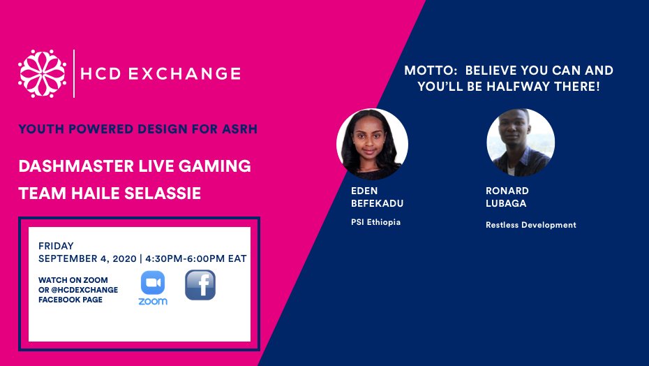 HcdXchange's tweet photo. Join our youth leadership hub associates today for a live gaming session of #DASHMASTER, our game that helps you learn more about sexual health.
Join on Zoom using the link below or join the livestream on the HCDExchange Facebook page.
https://t.co/lsCiYwX4ck #DASHMASTER https://t.co/UlpNJqfu5W