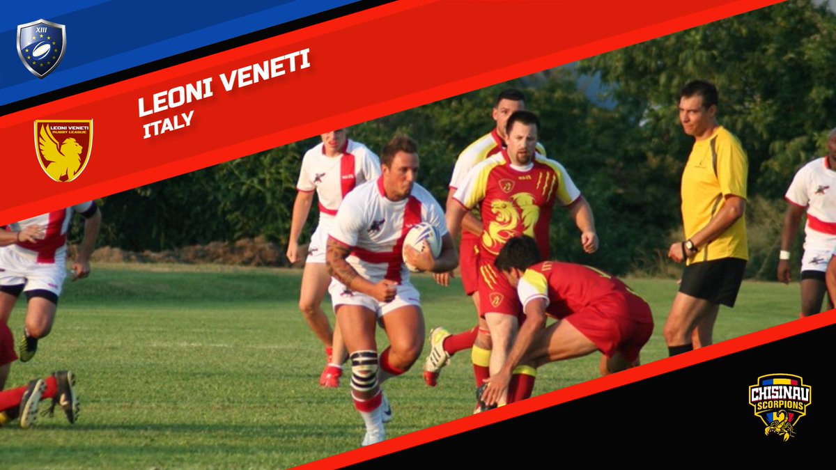 Ciao tutti!
Today we showcase the Italian representative in <a href="/EuroXIIIs/">Euro XIIIs</a> and namely Leoni Veneti of <a href="/ITALIA_RLXIII/">FIRL - Federazione Italiana Rugby League</a>.
Keep an eye on them!

Happy Friday!

#RugbyLeague #Growth #development