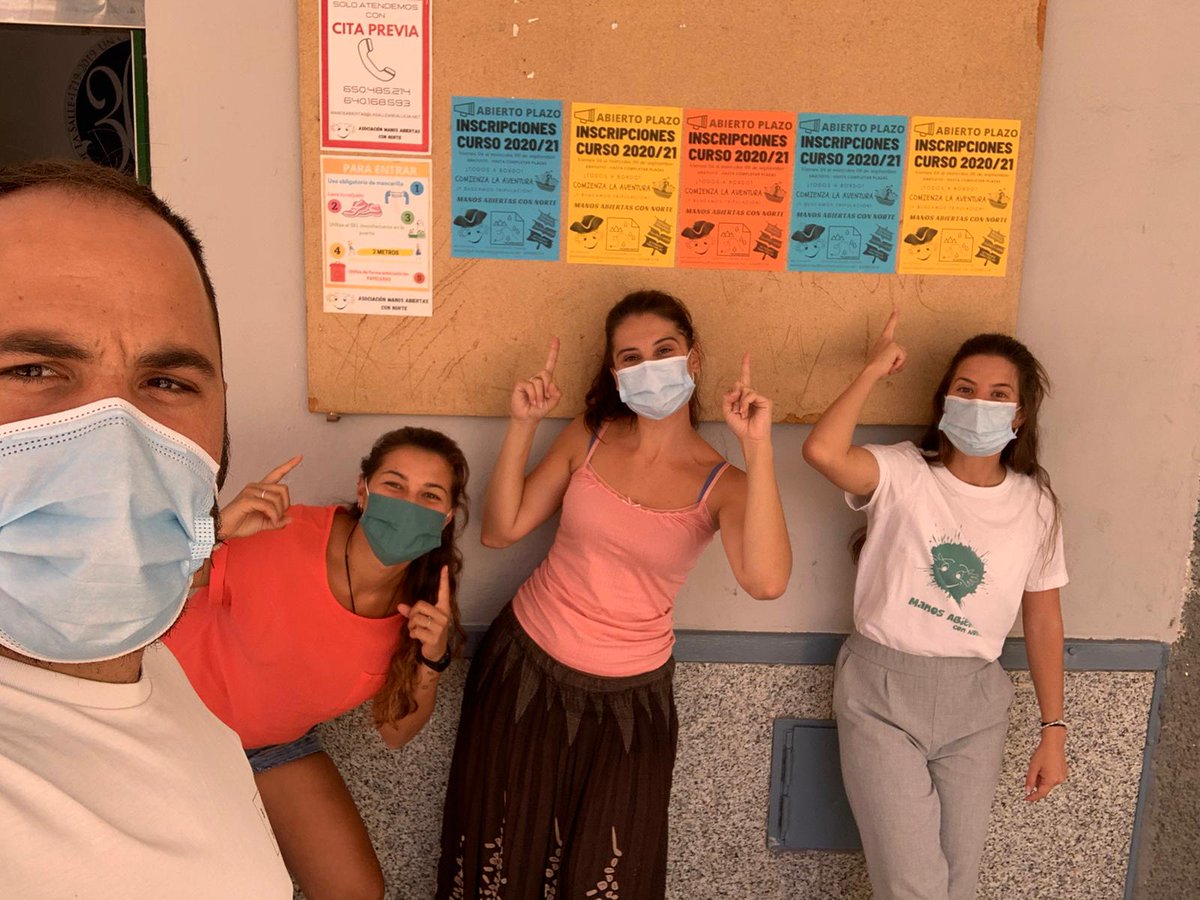 ajmmaa's tweet photo. ¡Comienza el curso 2020/21! ¡Comienza la Aventura y esperamos nueva tripulación a bordo! 
#YtúQuéEliges #AbreTusManos 
@FundlaCaixa @IgualdadAND @OSELaSalle https://t.co/5F06AuDaV2